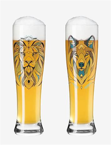 Ritzenhoff Brauchzeit weizen -olutlasi, 2 kpl