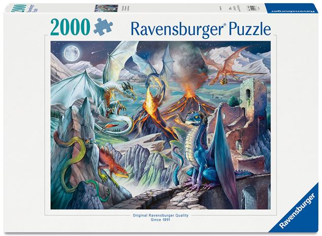 Ravensburger Dragons 2000p palapeli