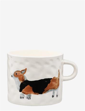 ANNA + NINA Corgi Tea Mug - MULTICOLOR - 50 CL