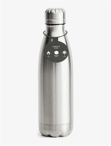 SAGAFORM Olle Steel Bottle - SILVER - 50 cl