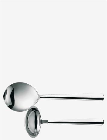 FISKARS Ff Serving Set Mirror 2Pcs - SILVER - One Size