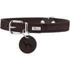 Hunter Hundhalsband Aalborg Brun 52 - Halsmått 38-47cm