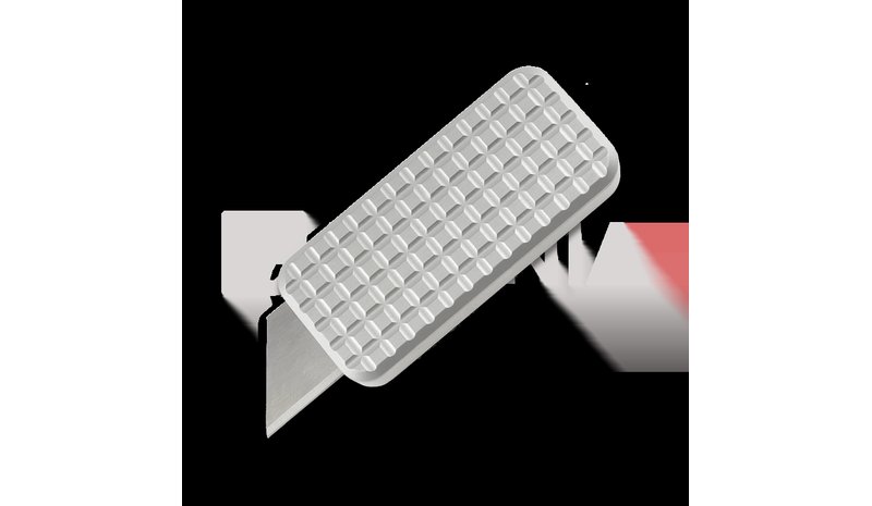 Rivery Manufacturing Zero Utility Knife - Grenade Pattern, harmaa – kuva 1/1