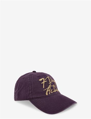 7 DAYS ACTIVE Dad Cap - 072 PLUM - One Size