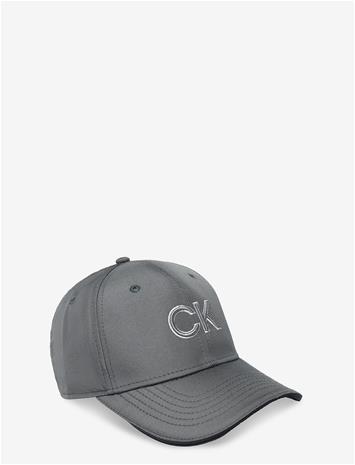 CALVIN KLEIN GOLF Micro-Tech Baseball Cap - CHARCOAL - One Size