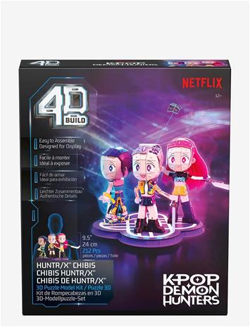 DEMON HUNTERS Kpdh 4D Build Huntrix Chibi Set - MULTI - One Size – kuva 2/2