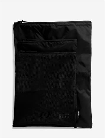 KILOMETER STUDIOS Packing Organizers Set (3 Pcs) - BLACK - One Size