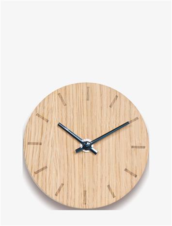 HEMVERK Wall Clock - LIGHT OAK - Ø12