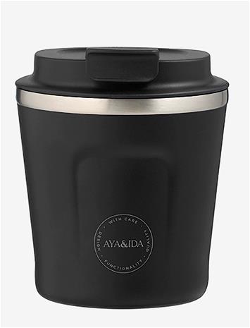 AYA&IDA Cup2Go - MATTE BLACK - 240 ml