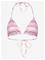 MONKI Printed Halter Triangle Bikini Top - GREY DUSTY LIGHT - M – kuva 2