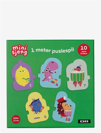 DR Dr Børste 1 Meter Puslespil, 10 Brikker - MULTI - One Size – kuva 3/3