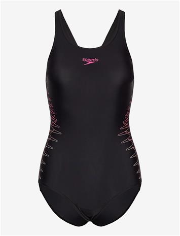 SPEEDO Placement Muscleback 1Pc - BLACK - 36