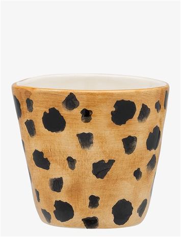 Anna + Nina Leopard Espresso Cup - Brown - 8 CL