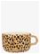 Anna + Nina Leopard Cappuccino Mug - Brown - 30 CL – kuva 3