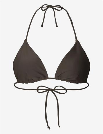 RETHINKIT STUDIOS Bikini Top Triangle Bay - ALMOST BLACK - M