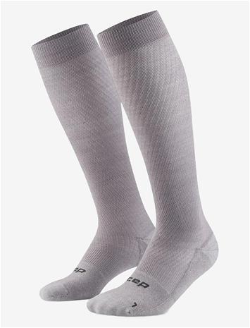 CEP Flight Socks Tall, juoksusukat, nainen, harmaa – kuva 3/3