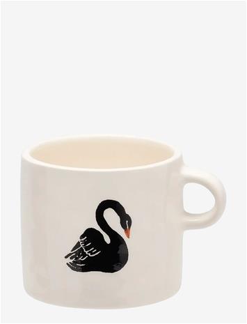ANNA + NINA Black Swan Mug - BLACK - 355 ml