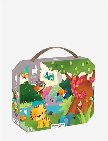 JANOD Janod - Wild Animals Puzzle - 36 Pcs - MULTI - One Size