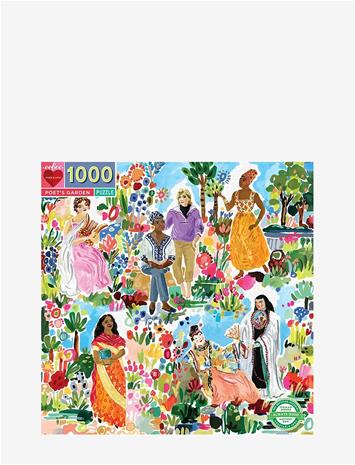 EEBOO Puzzle 1000 Pcs - Poet's Garden - MULTI - One Size – kuva 2/2