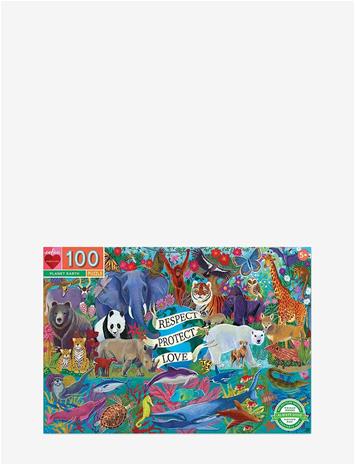 EEBOO Puzzle 100 Pcs - Planet Earth - MULTI - One Size