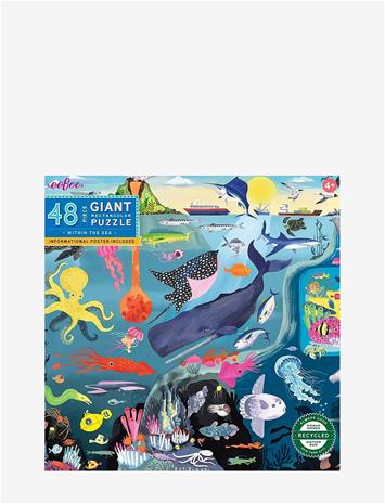 EEBOO Giant Puzzle 48 Pcs - Within The Sea - MULTI - One Size