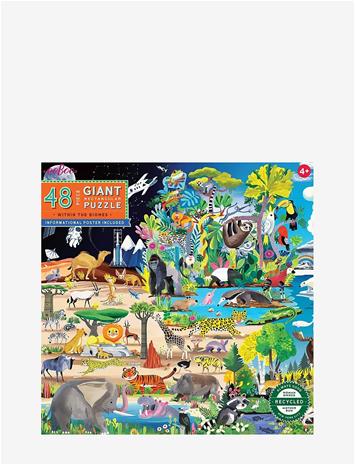 EEBOO Giant Puzzle 48 Pcs - Within The Biome - MULTI - One Size – kuva 2/2