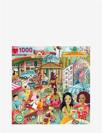 EEBOO Puzzle 1000 Pcs - Berlin Life - MULTI - One Size