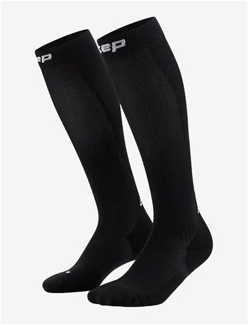 CEP Core Run Socks Tall 5.0, juoksusukat, mies, musta