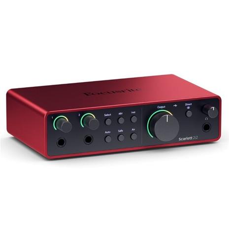 Focusrite Scarlett 2i2 4th Gen USB Audio Interface