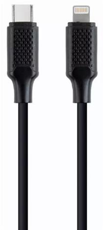 Gembird CC-USB2-CM8PM-1.5M Lightning-kaapeli 1,5 m Musta CC-US