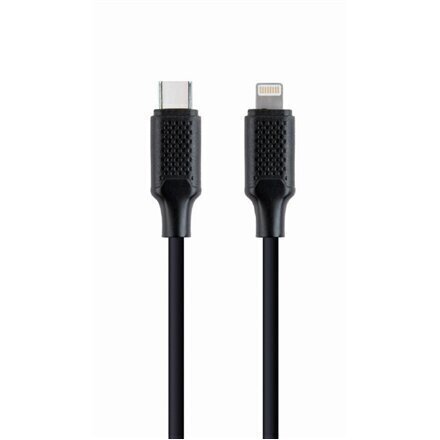 Gembird CC-USB2-CM8PM-1.5M Lightning-kaapeli 1,5 m Musta CC-US
