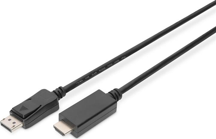 DIGITUS ASSMANN adapter cable - DisplayPort / HDMI - 3 m