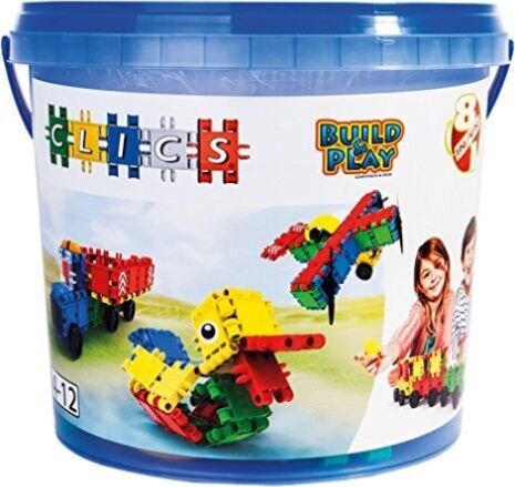 Clics Build & Play Bucket 8in1