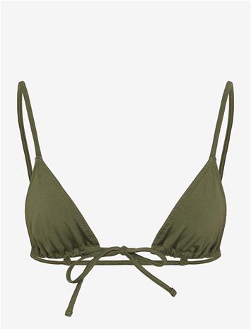 WEEKDAY Triangle Bikini Top - OLIVE GREEN - M – kuva 2/2