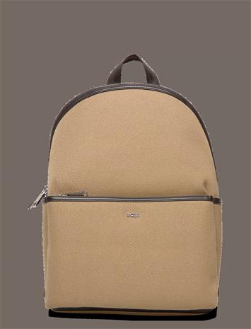 BOSS Dakkar_Backpack - Beige - ONE SIZE