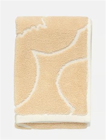 Marimekko Piirto Unikko Vieraspyyhe Straw / Off-white 30x50 Cm - Pyyhkeet & Kylpypyyhkeet Puuvilla Luonnonvalkoinen - 074655-210