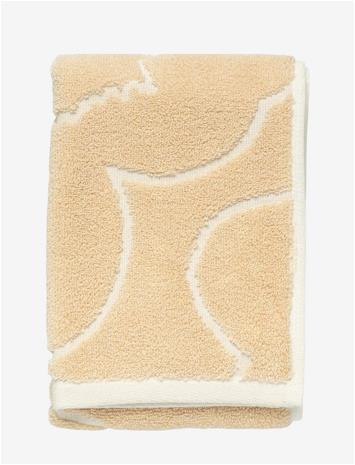 Marimekko Piirto Unikko Vieraspyyhe Straw / Off-white 30x50 Cm - Pyyhkeet & Kylpypyyhkeet Puuvilla Luonnonvalkoinen - 074655-210