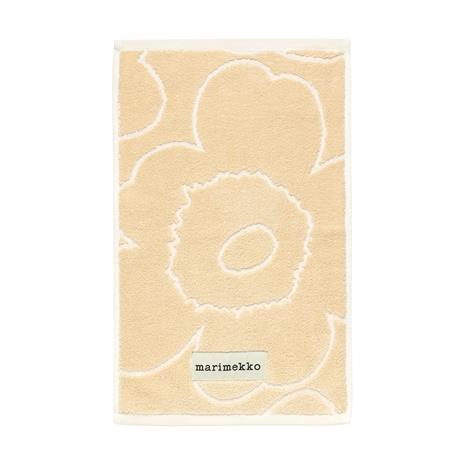 Marimekko Piirto Unikko Vieraspyyhe Straw / Off-white 30x50 Cm - Pyyhkeet & Kylpypyyhkeet Puuvilla Luonnonvalkoinen - 074655-210