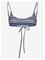 MONKI Bikini Tie Top - BLUE MEDIUM - XS – kuva 2