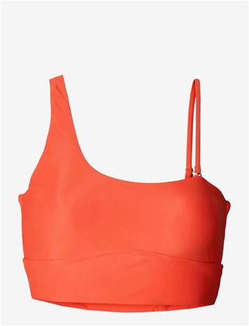 RETHINKIT STUDIOS Bikini Top One Shoulder Bay - MANDARIN RED - S – kuva 2/2