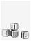 ORREFORS City Icecubes 4-Pack - SILVER - One Size – kuva 2