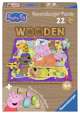 WOODEN Peppa Pig 22p Ravensburger