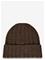 UPFRONT Cable Beanie - BROWN - One Size – kuva 2