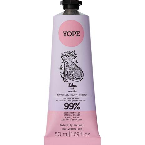 YOPE Botanical Hand Cream Lilac and Vanilla 50 ml
