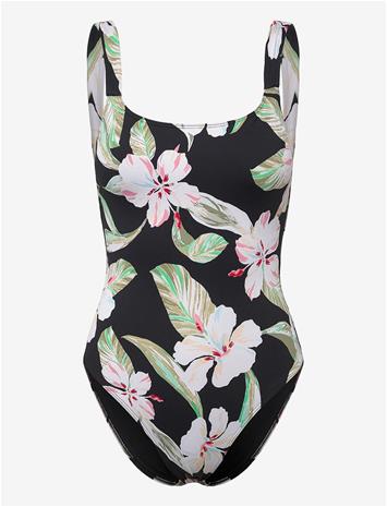 ROXY Pt Essentials One Piece - ANTHRACITE SPRING CHARMING - M