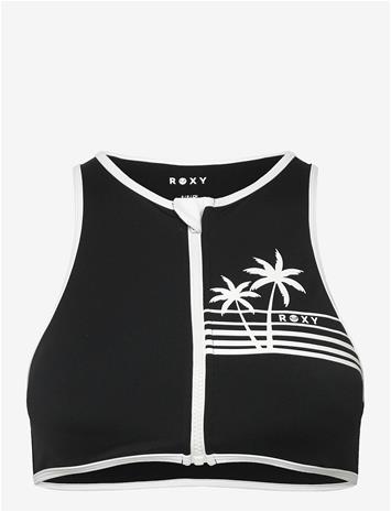 ROXY The Retro Essentials Crop Top - ANTHRACITE - M