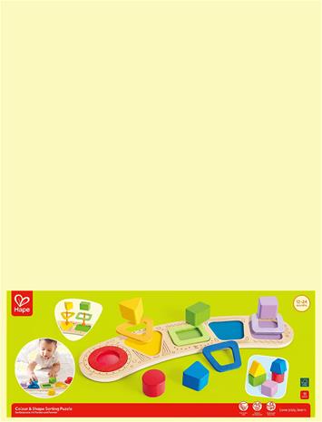 Hape - Toddler Shape Puzzle - (87-1666)