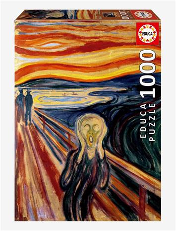 EDUCA Educa 2X1000 The Scream, Edvard Munch - MUTI - One Size