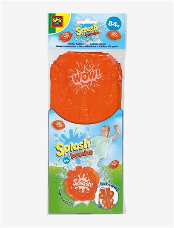 SES Creative Splash Bombs - Biodegradable Water Balloons - Orange - ONE SIZE