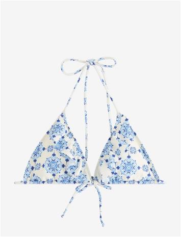 LINDEX Triangle Bikini Bra - BLUE - M – kuva 2/2